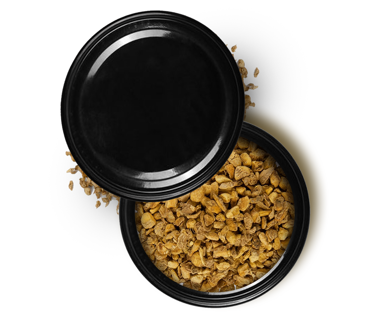 Glass Jar of Pure Ginger OMG: 100% Natural